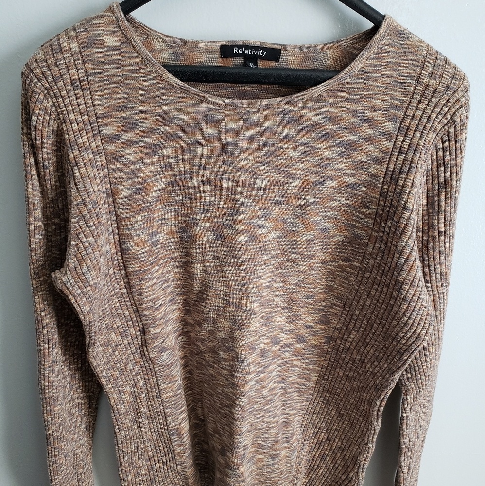 Relativity long sleeve sweater